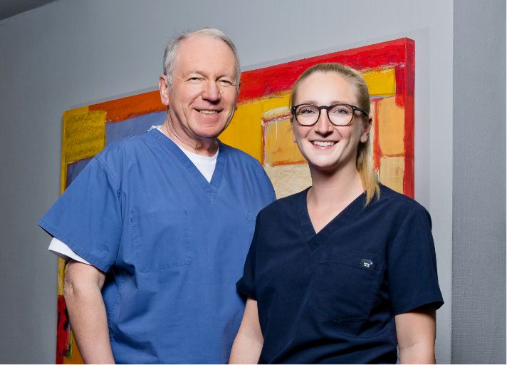 Zahnarzt Dr. Volkmar Ungruhe und Zahnärztin June Maxine Ungruhe aus Ibbenbüren